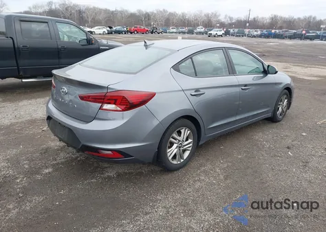 2019 Hyundai Elantra Sel from USA, damaged, VIN KMHD84LF7KU869736